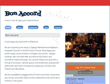 Tablet Screenshot of bonaccordmusic.com